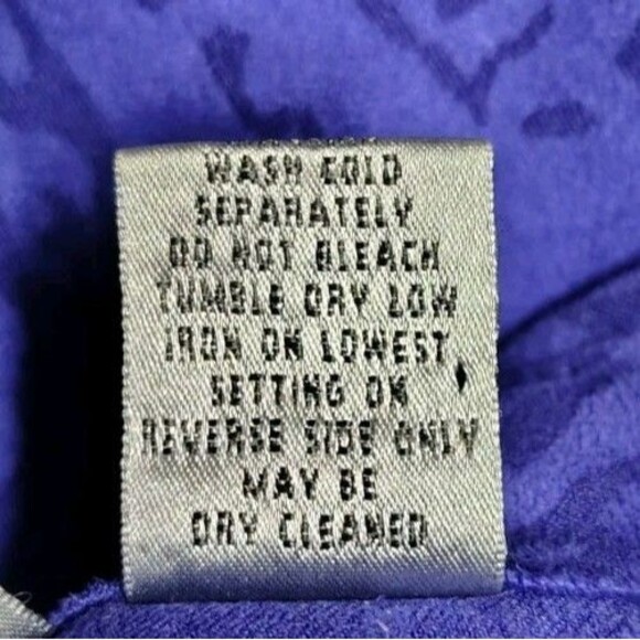 Chico's Zip Blouse Size 2 US L Long Sleeve Pocket Collar - Picture 6 of 6